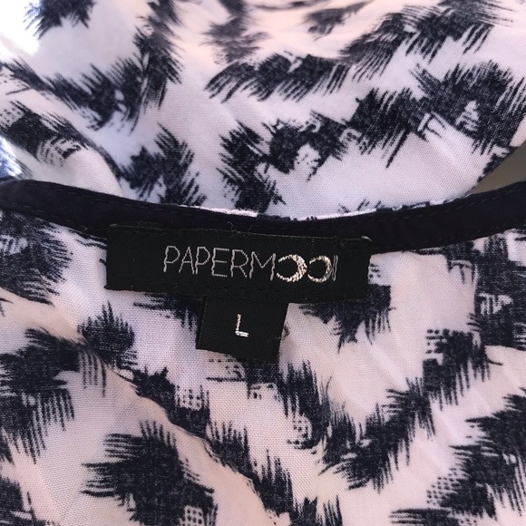 Papermoon Spaghetti cross-Strap Tank Top - Picture 3 of 3